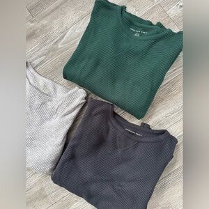 BUNDLE AE Oversized Long-Sleeve Plush T-Shirt